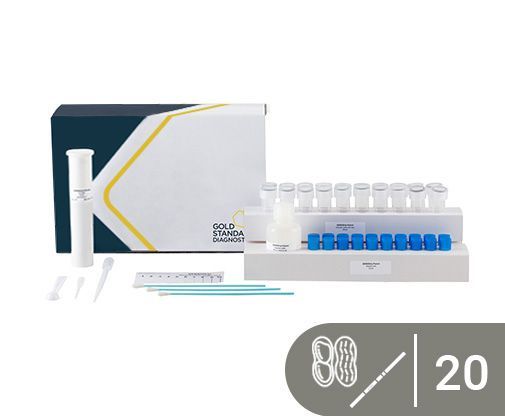 Gold Standard Diagnostics SENSIStrip Erdnuss, 20 St/Pkg
