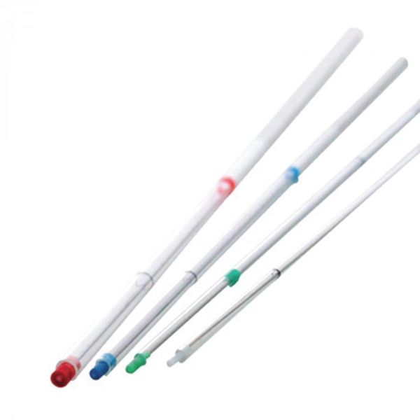 DWK Wheaton 100 - 200 μl Glaskapillaren für Acura 841 Kolbenhub-Mikropipette, rot, 100 St/Pkg