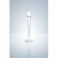 Product Image of Measuring cylinder, t.f. 10 ml, class A (cc) point ring graduation, with hexagonal base, 2 pc/PAK