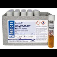 NANOCOLOR COD 4000 Tube test with Barcode pack of 20 tests