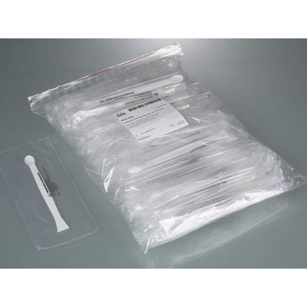 Bürkle Löffelspatel, SteriPlast, PS, steril, 0,5 ml/17 mm, 100 St/Pkg