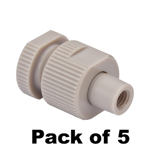 Microsolv Inline-Filter für HPLC, Innengewinde, austauschbare Filter und PEEK-Gehäuse, inkl. 25 Einweg-Edelstahlfiltern (0,5 μm), 5 St/Pkg