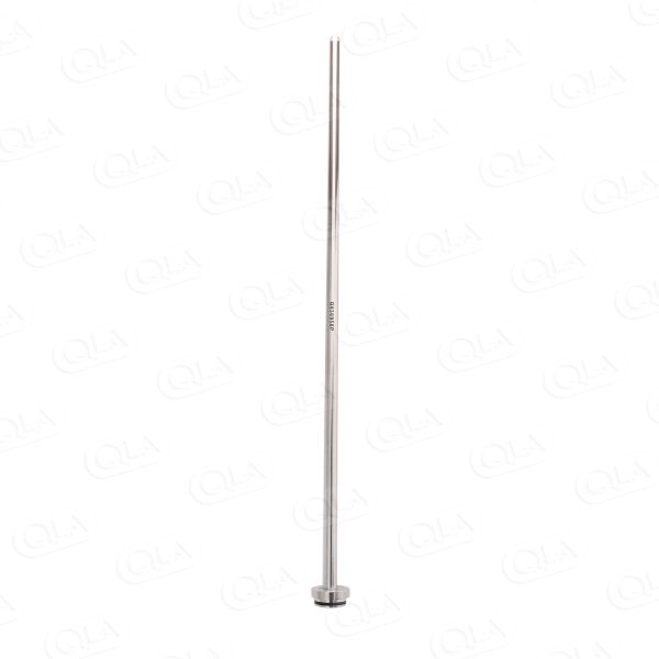 QLA 19 inch (480mm) O-Ring/Push-On Style Conical Basket Shaft for VanKel/Varian, 316 SS, Serialized