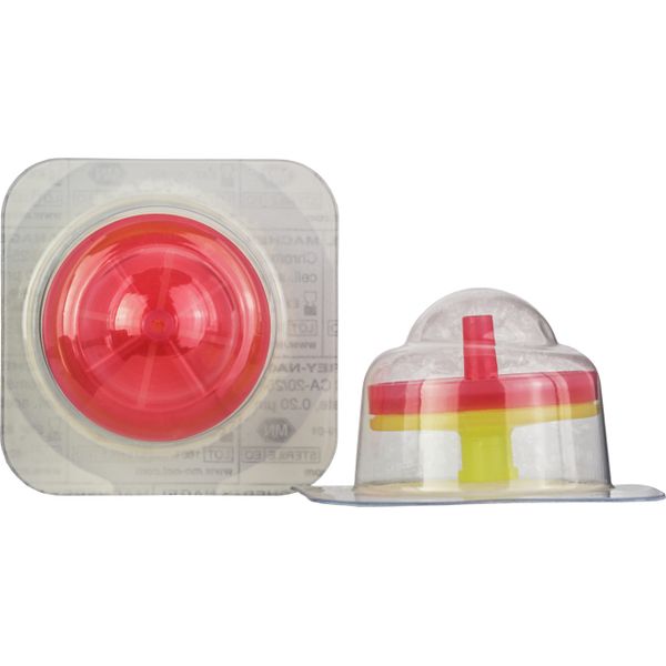 Macherey-Nagel Spritzenvorsatzfilter, Chromafil, CA, 25 mm, 0,20 μm, gelb/rot, steril, 50 St/Pkg