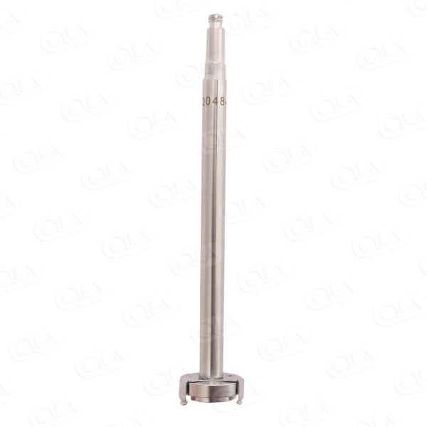QLA Spin ON/OFF Spring Clip Style Basket Shaft for Erweka, 316 SS, Serialized