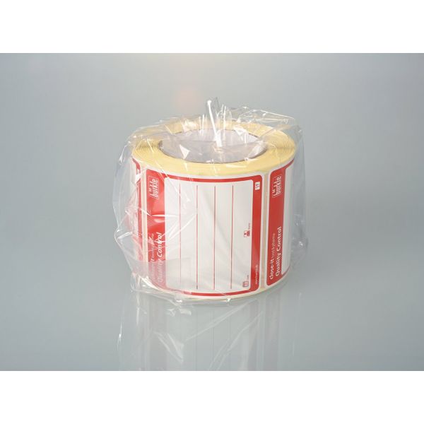 Bürkle close - it food & pharma Verschluss - Siegel, 95 x 95 mm, rot, 500 St/Rolle