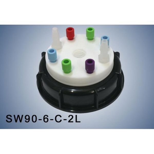 A.I.T. France Smart Waste Cap S90, Aktivkohlefiltereinsatz + 6 Eingänge (1/8 oder 1/16 ) + 2 Lecks (6-9 mm)