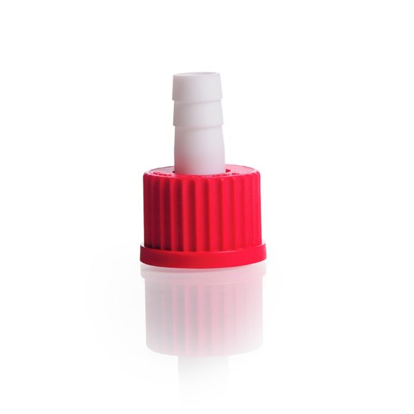 Duran Group PTFE-Oliven komplett mit Schraubverbindungskappe PBT, gerade, GL 25, 10 St/Pkg