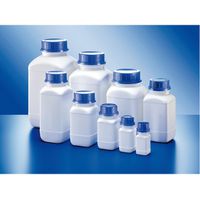 Product Image of Weithals-Chemikalienflasche, HDPE 2500 ml, weiß, ohne Verschluss, 27 St/Pkg, alte Nr.: KA31079213