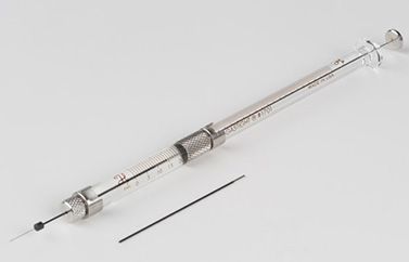 Hamilton 10 μl, Modell 1701 RN Neuros Spritze, 33 Gauge, 0-20 mm einstellbar, point style 4, max. Druck 1000 psig (68.9 bar), max. Temperatur 115°C / 