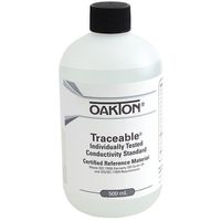 Oakton Traceable® Leitfähigkeits- und TDS-Standard, individuell getestet, 200.000 µS, 500 ml