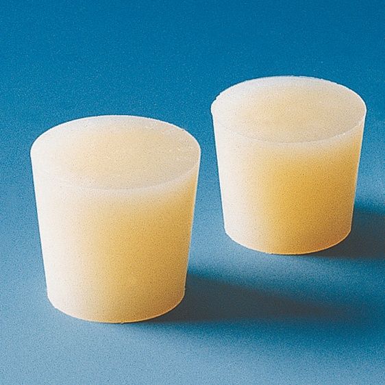 Brand GmbH & Co. KG Stopfen, Silikonkautschuk ob.D. 27 mm, unt.D. 21 mm, H. 30 mm, 10 St/Pkg