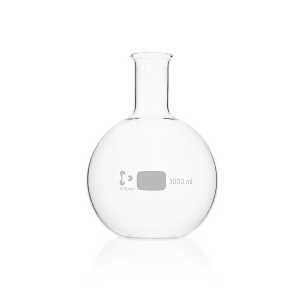 Duran Group Stehkolben/DURAN, Enghals, 3000 ml mit Bördelrand