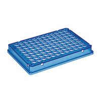 Product Image of PCR plate 96, skirted, blue 25 pcs.