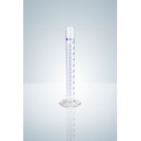Product Image of Messzylinder hohe Form 1000 ml Kl. B graduiert, Strichteilung, mit 6-Kant-Glasfuß+Ausguss