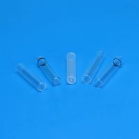 Product Image of 350 µl Glass Flat Bottom Insert with ID Ring, 6x31mm, 10 x 100 pc/PAK