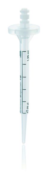 Brand GmbH & Co. KG Dispenser-Tips PD-Tips II, 1,25 ml, lose, PP/PE-HD, typ-codiert, Cert. LS-Q, unsteril, 100 St/Pkg