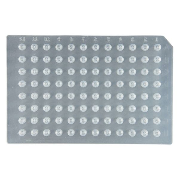 Microsolv Verschlussmatte für U-2D 350 μl Platte, Silicone Rubber, vorgeschlitzt, Plug Style, 5 pc/PAK