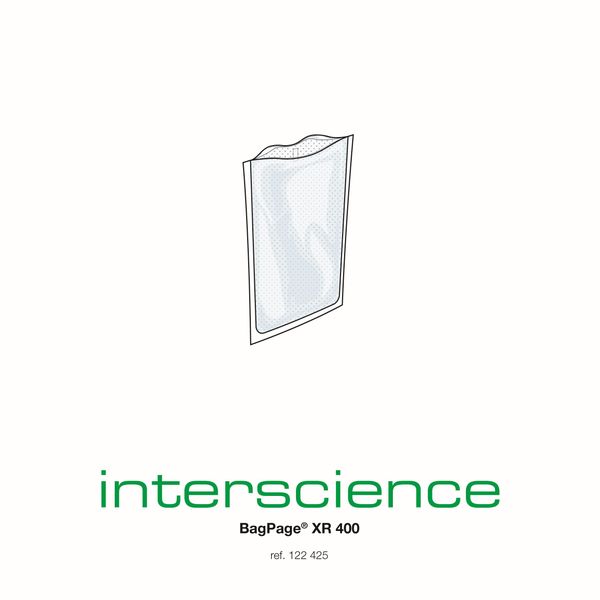Interscience Stomacherfilterbeutel BagPage 400 XR, 400 ml, 190 x 300 mm, 16 x 25 St/Pkg, Ganzseitiger Filterbeutel, extra beständig