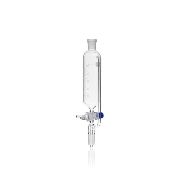 Duran Group DURAN Dropping funnel, with press. equal. tube, standard ground cone 19/26, stopcock and key retaining, 100 ml