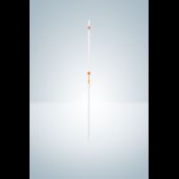 Bulb pipette 2,0 ml, with 1 ring mark AR-glass, amber graduated, 12 pc/PAK