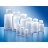 Product Image of Wide Neck Laboratory bottle, LDPE, 1000 ml, round, with screw closure loose in bag, old No.: KA303770535