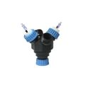 A.I.T. France Smart Healthy Caps Adapter mit vier Köpfen zum Anschluss von 4 Smart Healthy Caps GL45, an ein Fläschchen GL45