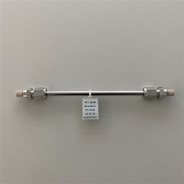 Shodex HPLC-Säule HILICpak VG-50 4D, 100 Å, 5 μm, 4,6 x 150 mm