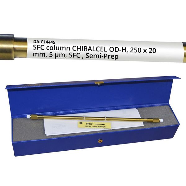 Chiral HPLC-Säule CHIRALCEL OD-H, 250 x 20 mm, 5 μm, SFC, Semi-Prep