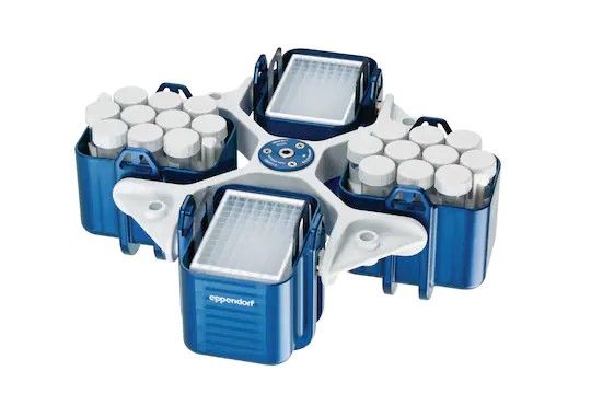 Eppendorf Ausschwingrotor S-4x1000 & Plate/Tube Becher, für Zentrifuge 5920 R