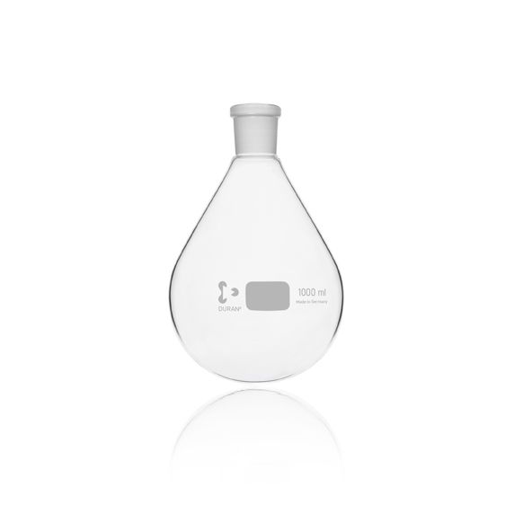 Duran Group DURAN Evaporating flask, pear shape, SJ 29/32, 1000 ml, 10 pc/PAK