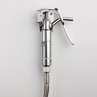Product Image of Stainless steel clamp for filling nozzle attachment to walls, 1 pc