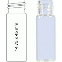 Product Image of 4 mL Screw Neck Vial N 13 outer diameter: 14.75 mm, outer height: 45 mm clear