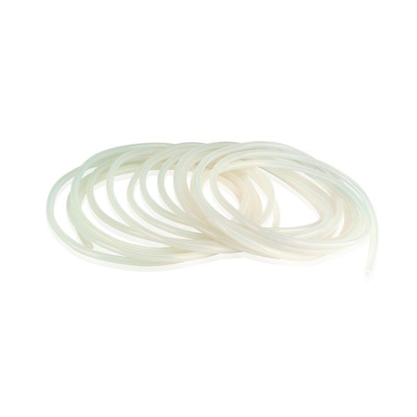DWK Wheaton Tubing, peroxide cured silicone, 2 mm ID x 25' length, wall thickness 2.3 mm, peroxide cured