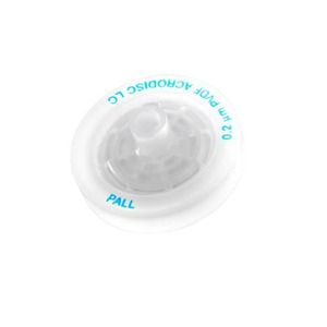 Pall Corporation Spritzenvorsatzfilter Acrodisc Minispike PVDF, 13 mm, 0.45 μm, Luer-Lock-Buchse/Minispike, 100 St/Pkg