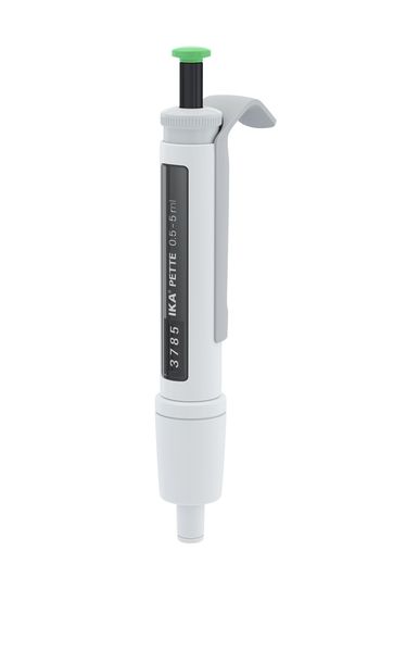 IKA Einkanalpipette IKA Pette vario, 0.5 - 5 ml, Farbcode grün