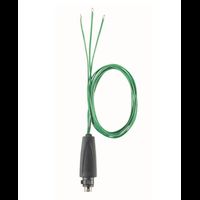 Temperature sensor for U-value determination