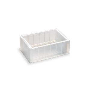 JG Finneran 12 column, reservoir, pyramid bottom, natural polypropylene, 25 pc/PAK