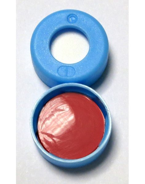 Thermo Fisher Scientific Snap Cap SureSTART Level 3, 11 mm, blue PE & Septum white Silicone/red PTFE, 1.3 mm, 5000/PAK