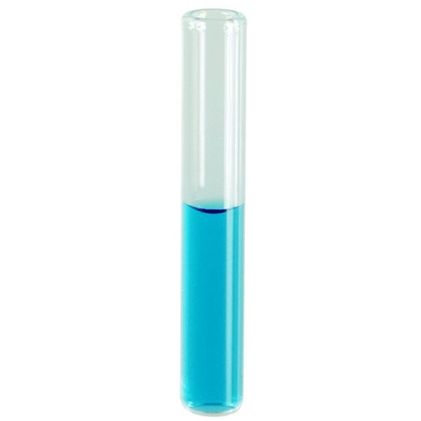 Microsolv Micro Inserts 250 μl, clear glass, 31 x 5 mm, Flat Bottom, For use in narrow mouth, 2ml autosampler vials, 1000 pc/PAK