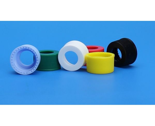JG Finneran 13-425 mm Yellow, Polypropylene Open Hole Cap, 10 x 100 pc/PAK