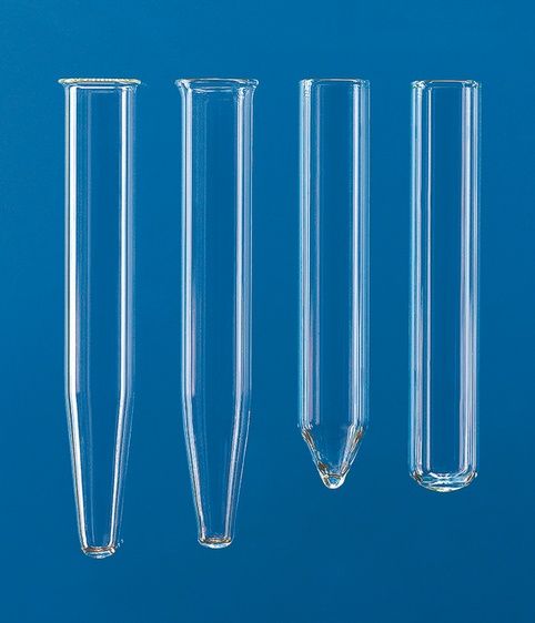 Brand GmbH & Co. KG Zentrifugenröhrchen, 13 ml, AR-GLAS, Bodenform rund, glatter Rand, ungraduiert, 100 St/Pkg