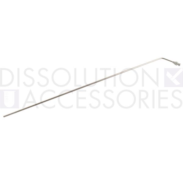 Dissolution Accessories Probenkanüle, Edelstahl, 380 mm, 1/8'', gebogen, mit Luer-Adapter, Agilent