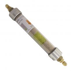 Chromatography Research Supplies SPure DS H2O/HC filter, 1/4'' brass quick connect fittings