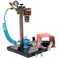 Product Image of Table flanging station: stand, foot switch and compressed air hose for pneumatic flanging device