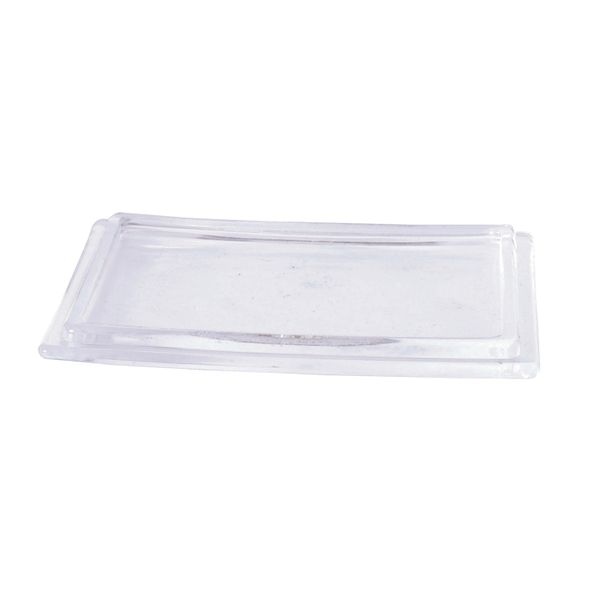 DWK Wheaton Färbekastendeckel für 16, 30 und 40 Objektträger, klares AR-Glas, 3 St/Pkg