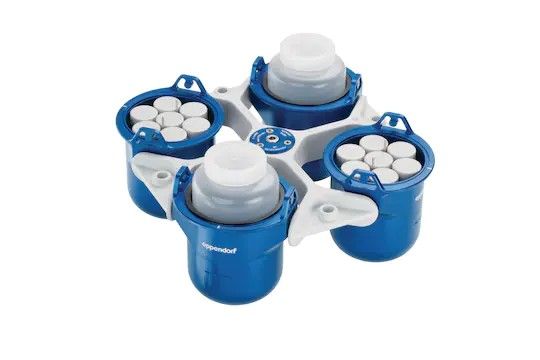 Eppendorf Swing-bucket rotor S-4x1000 & round buckets, for centrifuge 5920 R