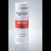 ringcaps Micro Pipettes, disposable, mark at 20 + 40 µl (cc), 250 pc/PAK