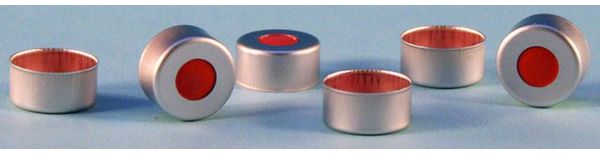 Supelco 11mm Rote Aluminium Dichtung mit PTFE/Gummi Liner, 1000 St/Pkg