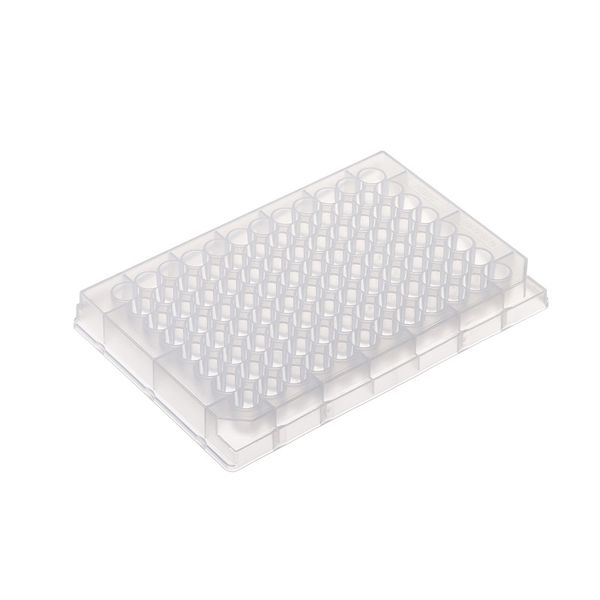 Thermo Fisher Scientific SureSTART WebSeal 96-Well Microtiter Plates, PP clear, 8 mm, Round V-Bottom, 500 μl, Level 1, 120 pc/PAK